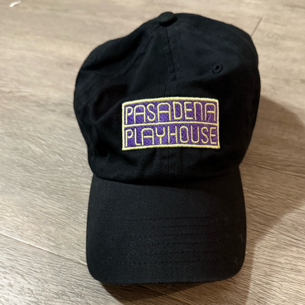 Black Pasadena Playhouse Cap